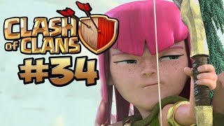 CLASH OF CLANS 34  ES DAUERT MIR ALLES ZU LANGE ★ Lets Play Clash of Clans [upl. by Chemush410]