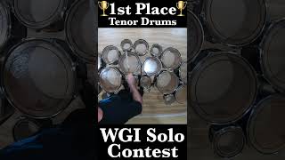 An Award Winning Tenor Drum Solo [upl. by Wadesworth]