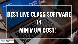 Best Live Class Software in Minimum Cost  Online Teaching Software  Multigraphics [upl. by Nilatak]