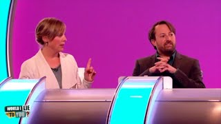 Which WILTY panel member did Mel Giedroyc have a snog with  Would I Lie to You [upl. by Dutch937]