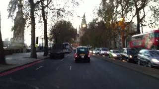 London Streets 590  Blackfriars  Temple  Embankment  Big Ben [upl. by Gupta]