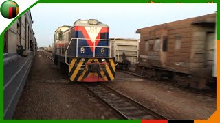 The scenery to the Dar es Salaam station at the end of the line  TAZARA Railway Vol25 ZAMBIA [upl. by Boys301]