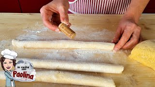 Come fare gli gnocchi di polenta ripieni al formaggio In cucina con Paolina [upl. by Htomit848]