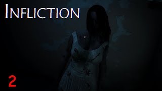 Infliction Playthrough Gameplay Part 2 Horror Game [upl. by Eremaj456]