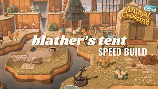 Blathers Tent Speed Build  Animal Crossing New Horizons [upl. by Agarhs]