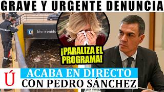 Susanna Griso NO PUEDE MÁS PARALIZA el PROGRAMA Y AVERGÜENZAN a PEDRO SÁNCHEZ por DANA COMO NUNCA [upl. by Ping963]