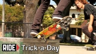 HowTo Skateboarding Backside 180 Nosegrind With Matt Bennett [upl. by Rudiger]