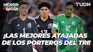 🧤¡TREMENDOS BAJO PALOS🧤 México tiene uno de los mejores tridentes en la portería l TUDN [upl. by Rotce444]