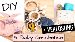 5 DIY Baby Geschenke zur Geburt einfach selber machen [upl. by Rolan]