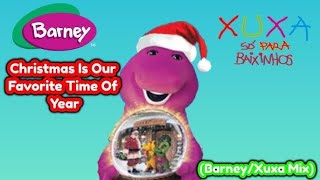 Barney  Christmas Is Our Favorite Time Of Year BarneyXuxa Mix [upl. by Eneroc]