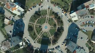 Ulpiana‘s circle Prishtinë Kosovo Drone Video [upl. by Bloem]