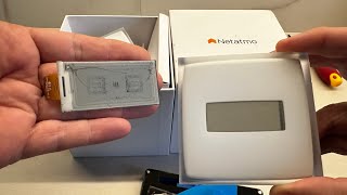 Replacing a defective Netatmo thermostat display [upl. by Amandy]