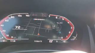 2020 BMW M850i Sport Mode 060 mph Acceleration [upl. by Rory]