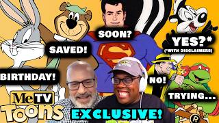 MeTV TOONS Exclusive New Toons Coming Soon Bugs Bunny Birthday Censored Cartoons  Interview [upl. by Lucia]