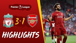 Liverpool vs Arsenal  Salah at the double against the Gunners [upl. by Asoral250]