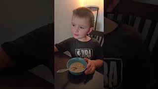 Deegan Tries Different Cereals [upl. by Minton]