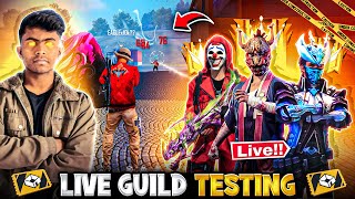 Live Guild Test 1 VS 4 PcMobile Guild Recruitment  Dum H Tho Aja   Garena Free Fire shorts [upl. by Segalman]