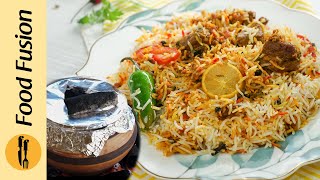 Matka Beef Biryani Recipe by Food Fusion [upl. by Onabru]