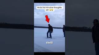 Epic Ice Spinning Motorbike Prank Ice Prank shorts [upl. by Aninay531]