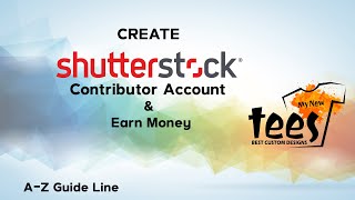 How to Become a Shutterstock Contributor  Create Shutterstock Account  Earn from Stock Site [upl. by Etienne639]