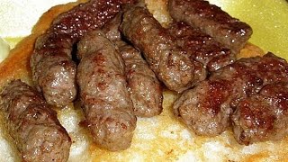 Kafanski cevapirestoranski receptTavern cevapi  restaurant recipe [upl. by Georgine219]