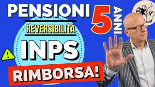 PENSIONI REVERSIBILITÀ CLAMOROSO❗️ L’INPS RIMBORSA i PENSIONATI fino a 5 ANNI DI ARRETRATI ‼️ ✋ [upl. by Nerrawed242]