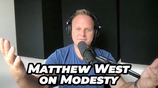 Matthew West Responds to the quotModest Is Hottestquot Controversy [upl. by Theo]