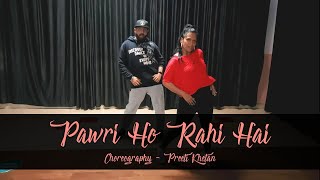 PAWRI HO RAHI HAI  Yashraj Mukhate  Choreography By Preeti Khetan  Dance Fun [upl. by Lipson]