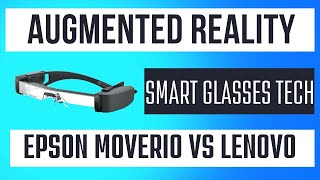 Smart Glasses Epson Moverio BT40S vs lenovo thinkreality A3  Technical Comparison [upl. by Erdied]