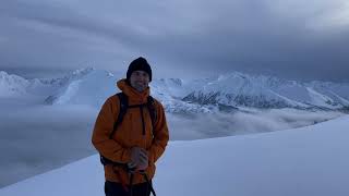 Seattle Ridge Turnagain Pass AK  Nov 10 2024 [upl. by Page]