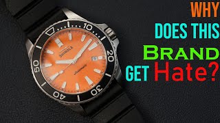 Shinola The Lake Huron Monster Automatic  Swiss Sellita SW200  300m Dive Watch from Detroit [upl. by Cassy]