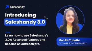 Saleshandy 30 🚀  Complete Product Demo 🗣️ [upl. by Elyrrad]