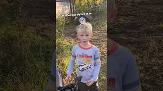 Can Caden Handle The TTR130 Pit Bike [upl. by Nwad]