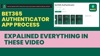 bet365 authenticator app  explained  how to use [upl. by Judi]