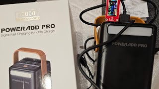 Poweradd Pro DISP 50000mAh 65w Powerbank and Problems [upl. by Akimak]