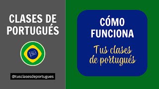 Cómo funciona Tus Clases de Portugués  Curso gratis de portugués [upl. by Sladen813]