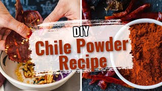 DIY Easy Homemade Chile Powder [upl. by Nosral]