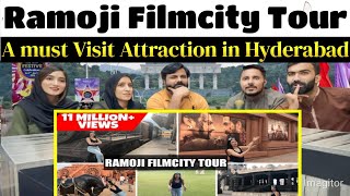 Ramoji Filmcity  A must visit attraction in Hyderabad  Pakistani Reaction [upl. by Lanna133]