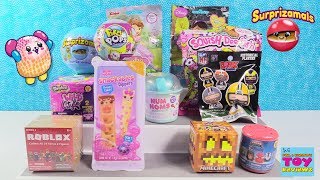 Surprizamals Num Noms Dippers Pikmi Pops Disney Squishies Toy Review  PSToyReviews [upl. by Nanreik]