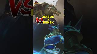 Renekton vs Nasus LoL Riot Nasus Renekton [upl. by Portwin]