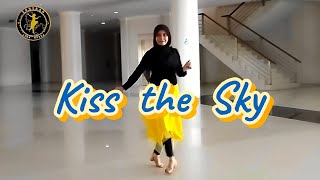 Kiss the Sky Line Dance  Demo by Zahirah Line Dance linedance [upl. by Abelard]