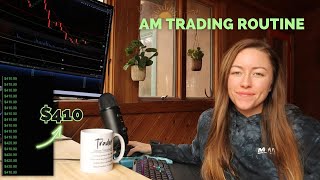 My Morning Trading Routine for a Quick 400Day [upl. by Calica532]