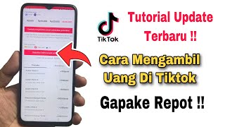 Cara Mengambil Uang Di Tiktok [upl. by Acinet]