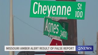 Missouri Amber Alert result of false report [upl. by Aseena]