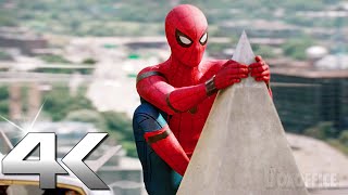 SPIDERMAN HOMECOMING Best Action Scenes 4K ᴴᴰ [upl. by Teryn]