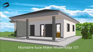 Montažne kuće model Katja Tip 121 [upl. by Nnalyrehc533]