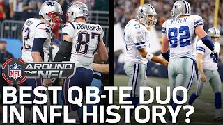 What is the Best QBTight End Duo of AllTime  NFL [upl. by Anaib146]