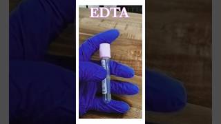 EDTA tubesPurple blood collection tubescbc test tube youtubeshorts ytshorts [upl. by Ydak677]