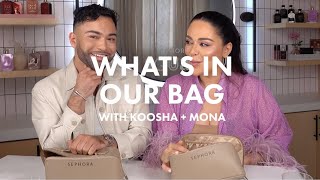 Going Through KAYALI Founder Mona Kattan’s Cosmetic Bag [upl. by Maice]