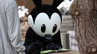 TDS Worlds first Oswald the Lucky Rabbit in Tokyo DisneySea 20140402 オズワルド・ザ・ラッキー・ラビット [upl. by Helprin]